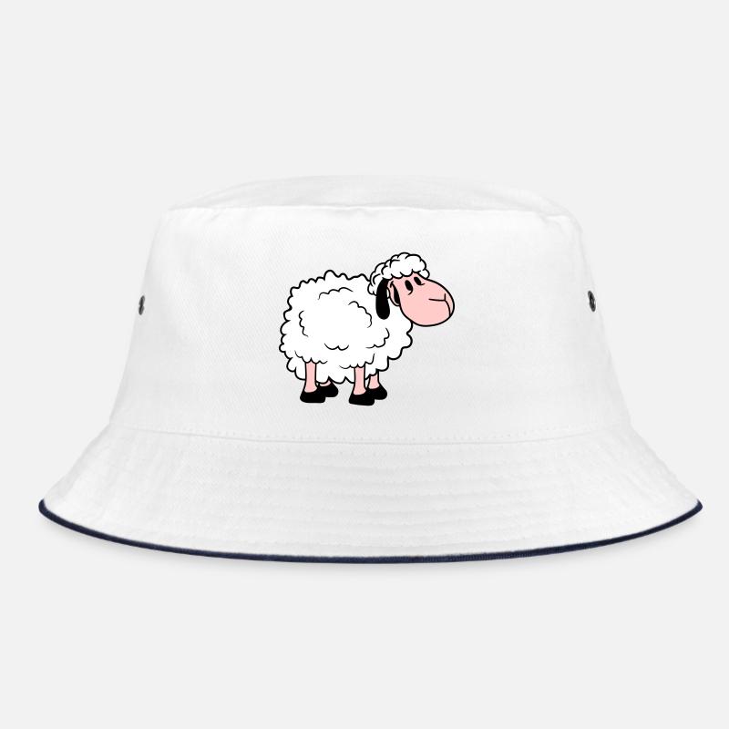 Sheep Baby Stands Cute Cute Lamb Child Cool Comic Bucket Hat