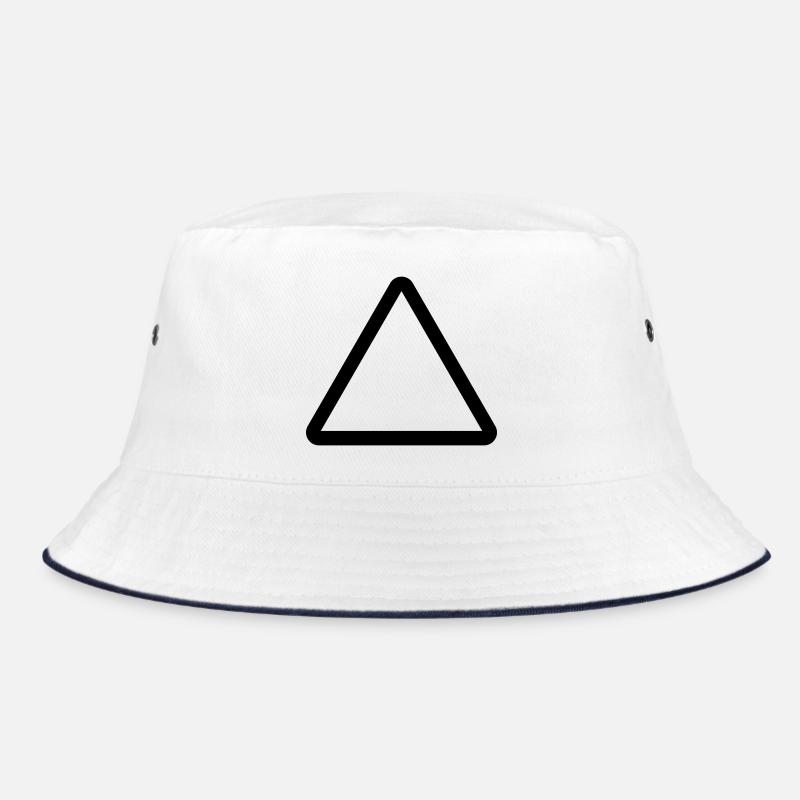 Baustelle, Warnschild Vorlage, Danger Warning Bucket Hat