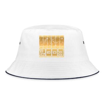 Heimat 2003 - Bucket Hat - Weiß/Navy - Vorne