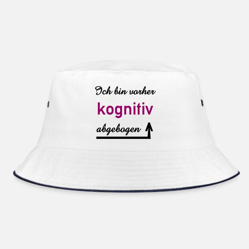 cognitive, saying, communication, interpersonal Bucket Hat