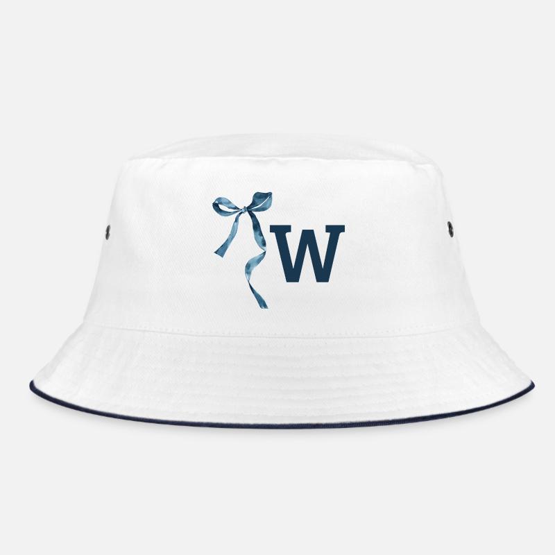 Monogram w Gift Idea Bucket Hat