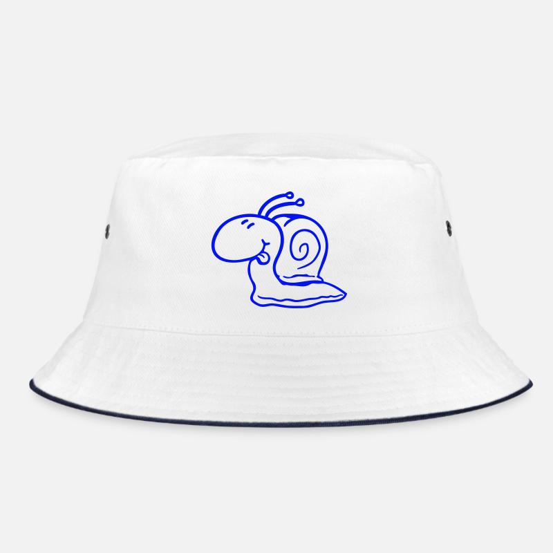 Snail cheeky tongue sticking out quickly small Bucket Hat