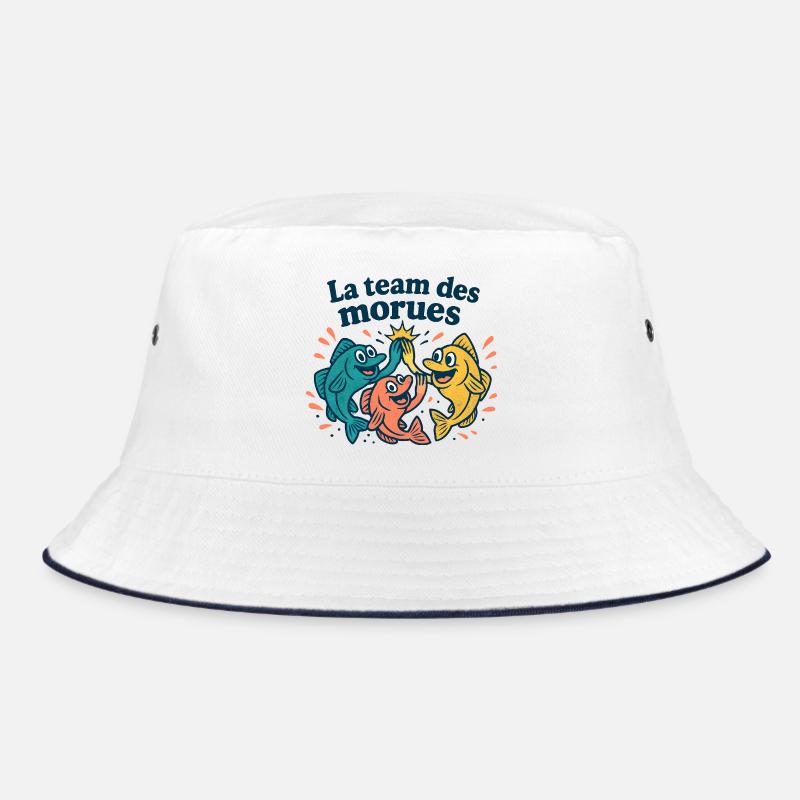 Coloured Cod Team Bucket Hat