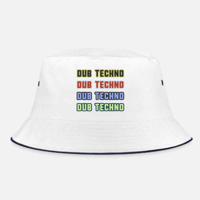 Dub Techno Kaleidoskop Bucket Hat