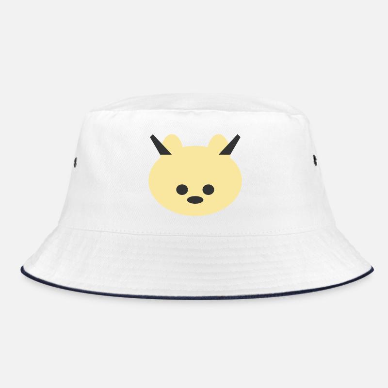 Horned Bear Cuddly Icon Bucket Hat