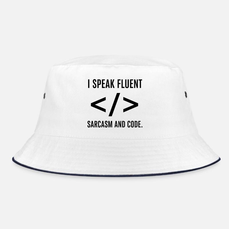 Ich spreche fließend Code Bucket Hat