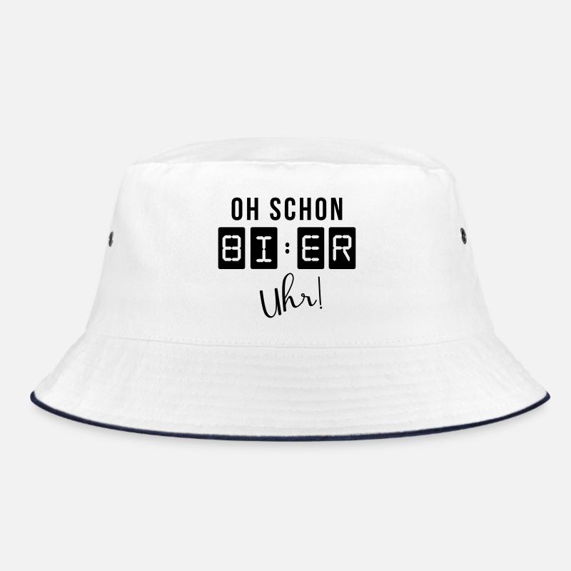 Oh schon Bier Uhr Bucket Hat