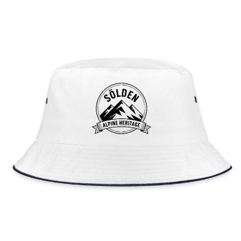 Sölden - Souvenir Design - Bob - blanc/marine - Devant