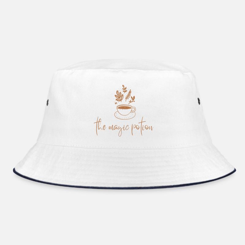 The Magic Potion Tea - Bucket Hat - white/navy
