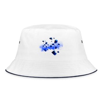 Sort de Cristal Bleu - Bob - blanc/marine - Devant