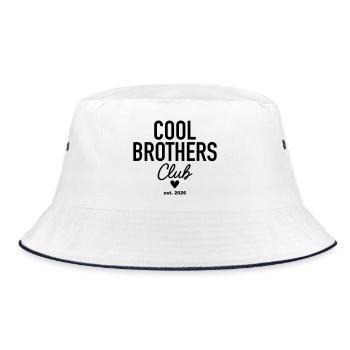 Cool Brothers Club, fondé en 2026 - Bob - blanc/marine - Devant