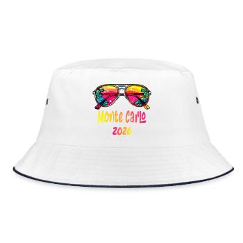 Lunettes de soleil Monte-Carlo 2026 - Bob - blanc/marine - Devant
