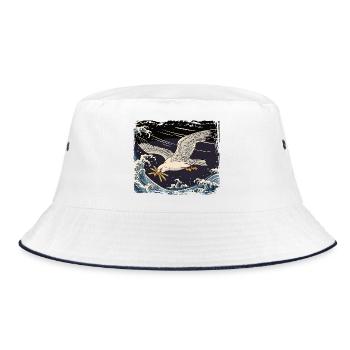 Seagulls vole Frieze Lustig - Bob - blanc/marine - Devant
