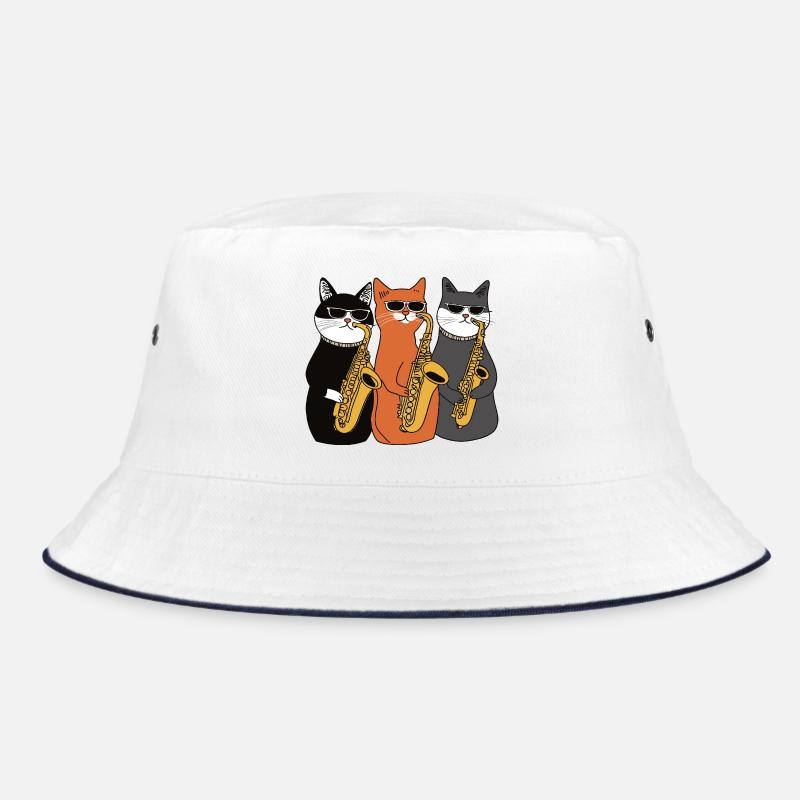 Trio de saxophone chat Bob
