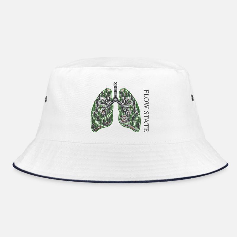 Forest Lungs Flow State Bucket Hat