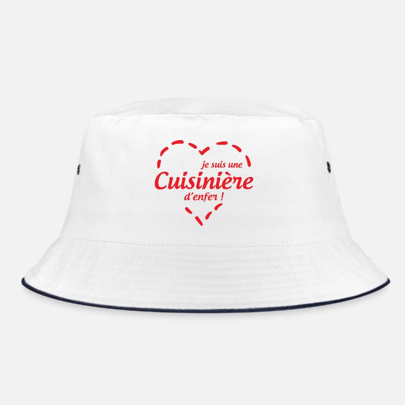 cuisinière d'enfer - Bob - blanc/marine