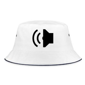 Speakers, Speakers - Bucket Hat - white/navy - Front