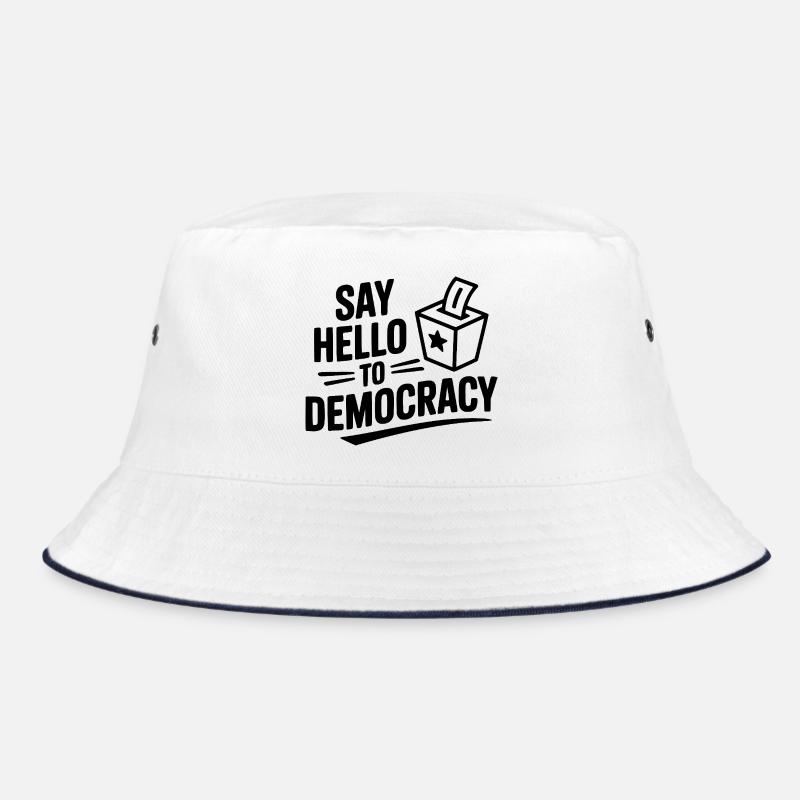 Say Hello to Democracy Bucket Hat