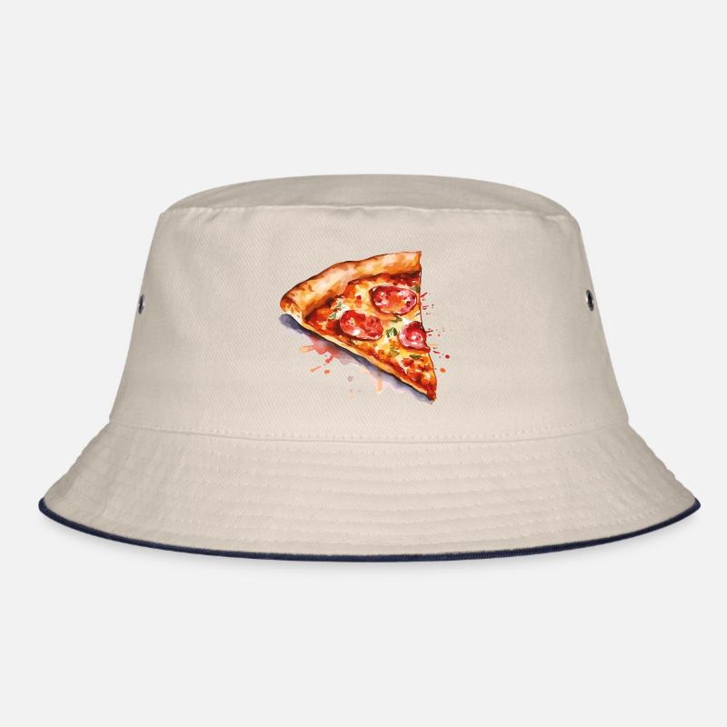 Tranche de pizza aquarelle Bob