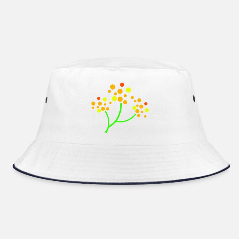 Neongepunkteter Baum Explosion Bucket Hat
