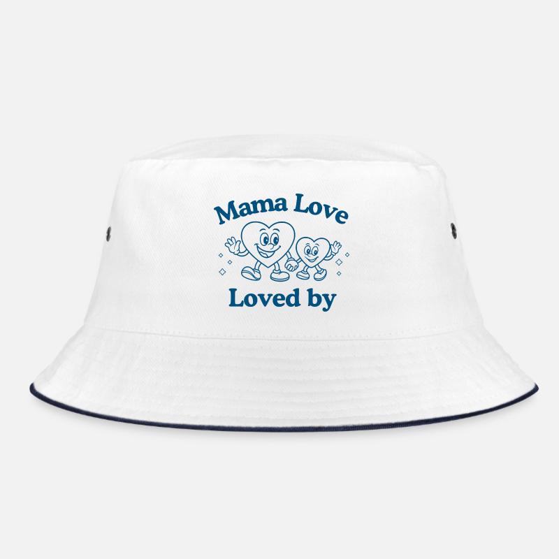Mama Love Muttertat Personalisiertes Mama Geschenk Bucket Hat