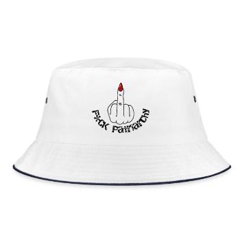 Foutre le Patriarcat - Bob - blanc/marine - Devant