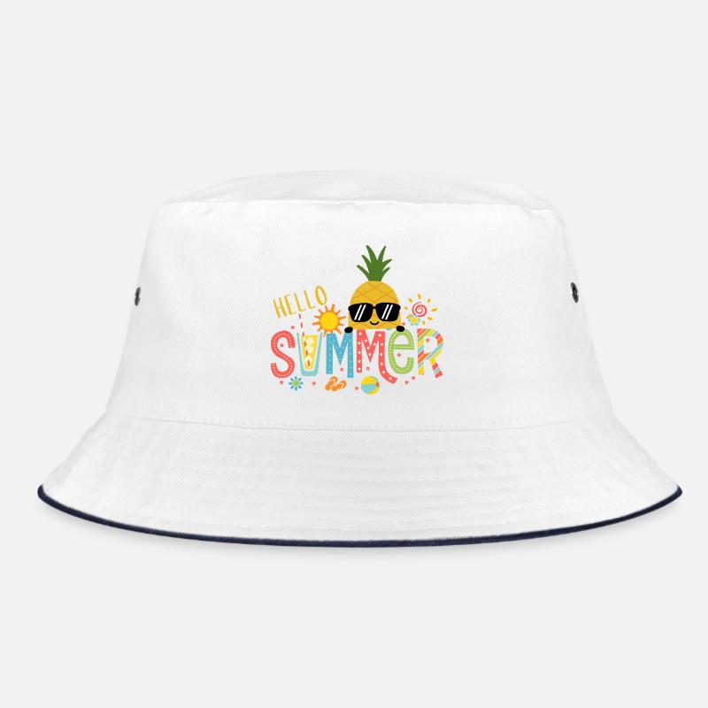 Ananas Soleil Été Vif Bob