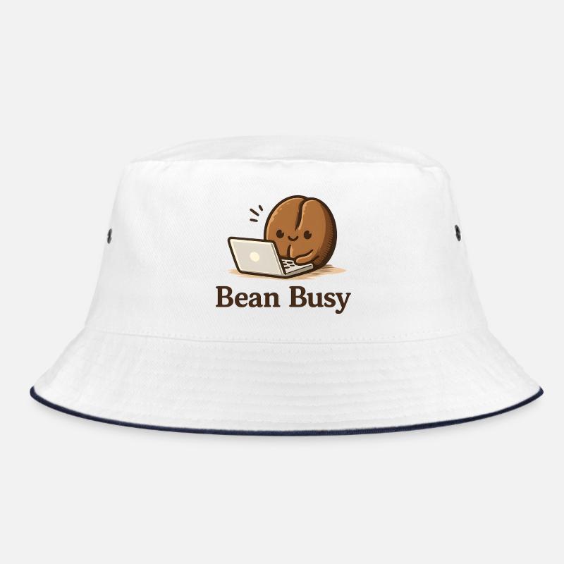 Bean Busy - Un petit grain de café mignon au Laptop Cafe Bob