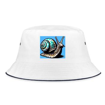 Escargot - Bob - blanc/marine - Devant