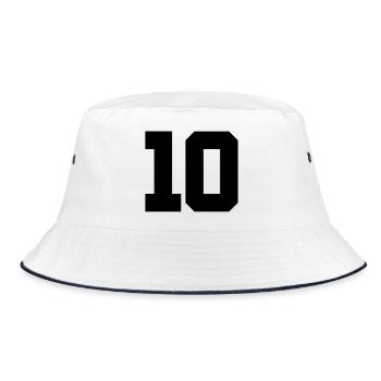 10 - Bob - blanc/marine - Devant