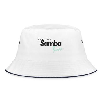 Saveur de samba brésilienne - Bob - blanc/marine - Devant