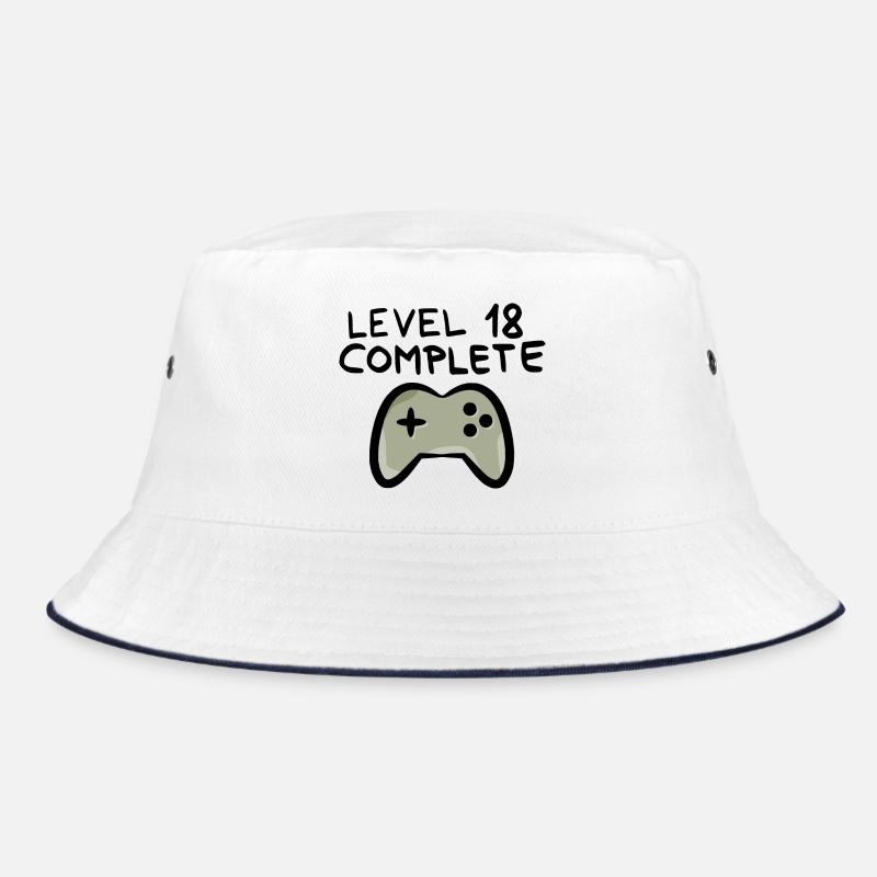 Level 18 completed 18th birthday Bucket Hat