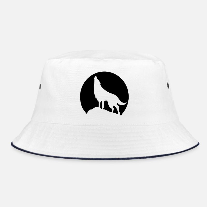 Wolf - Mond Bucket Hat