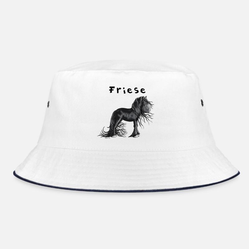 Niedliches Friesenpferd Bucket Hat