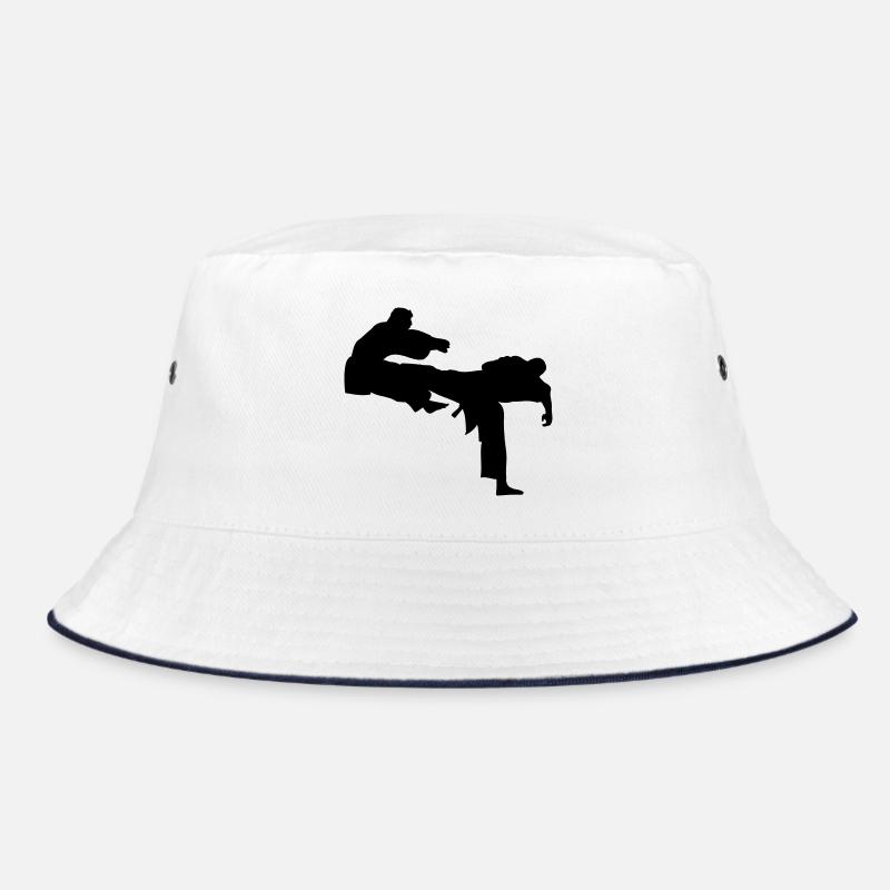 Kick geri kick karate Bucket Hat