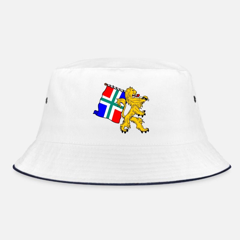 Lion avec drapeau Groningue Bob