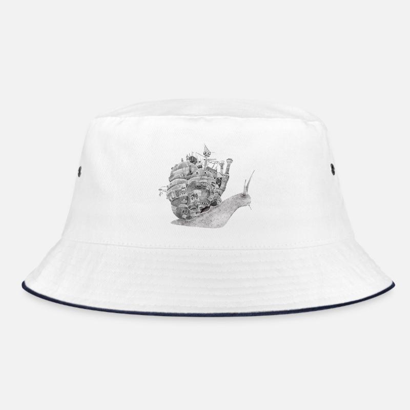 Das wandelnde Schloss auf einer Schnecke Bucket Hat