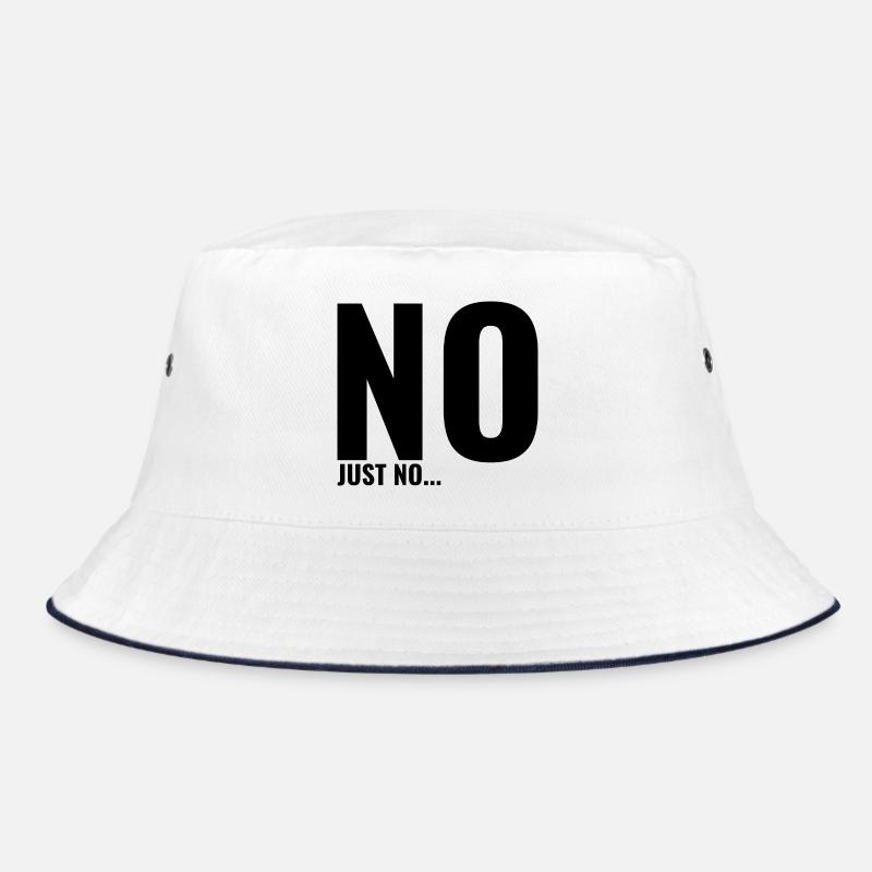 Non juste non - Bob - blanc/marine