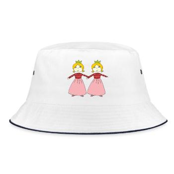 Petite princesse double - Bob - blanc/marine - Devant