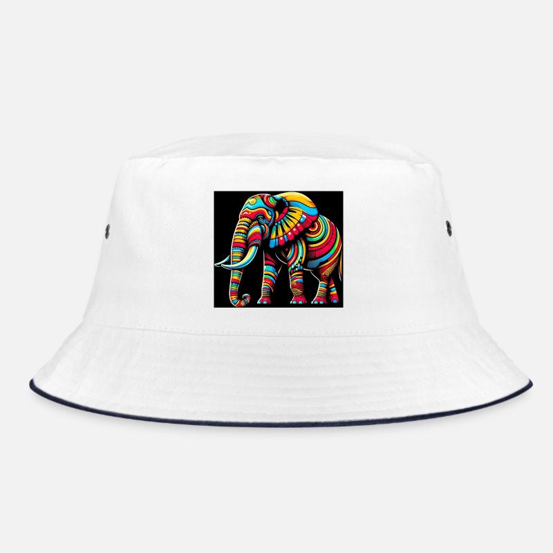 Elefant Pop Art Bucket Hat