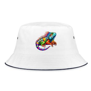 Iguane - Bob - blanc/marine - Devant
