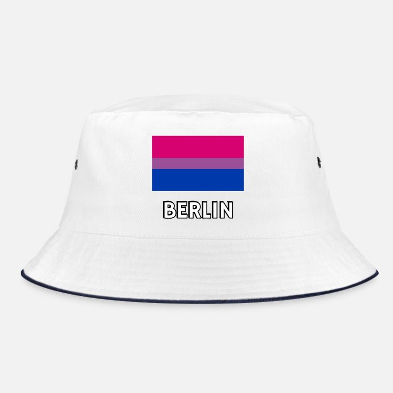 Bi Pride Flag Berlin Bucket Hat