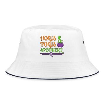 Pharmacy Halloween - Bucket Hat - white/navy - Front