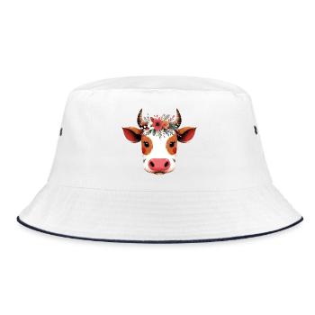 Vache - Bob - blanc/marine - Devant