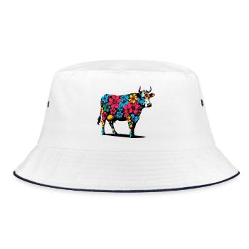Vache - Bob - blanc/marine - Devant