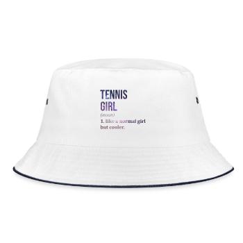 Tennis Tennis Tennis - Bob - blanc/marine - Devant