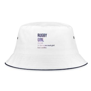 Rugby Rugby Rugby - Bob - blanc/marine - Devant