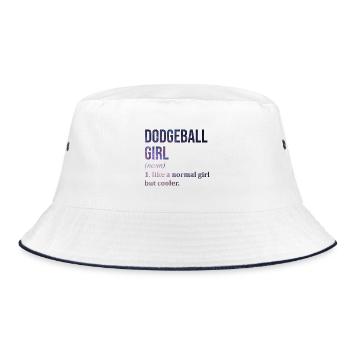 Ball-prisonnier - Bob - blanc/marine - Devant