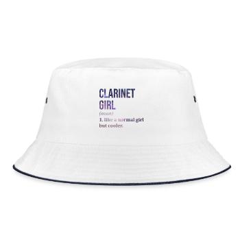 Clarinette Clarinette Clarinette - Bob - blanc/marine - Devant