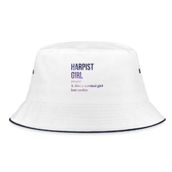 Harpe, harpe, harpe - Bob - blanc/marine - Devant